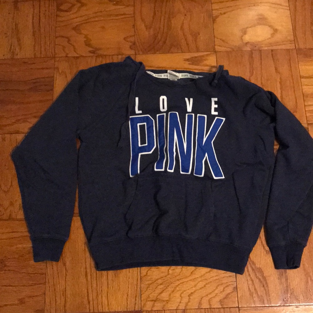 Victoria’s Secret PINK Oversized Hoodie EUC SZ S